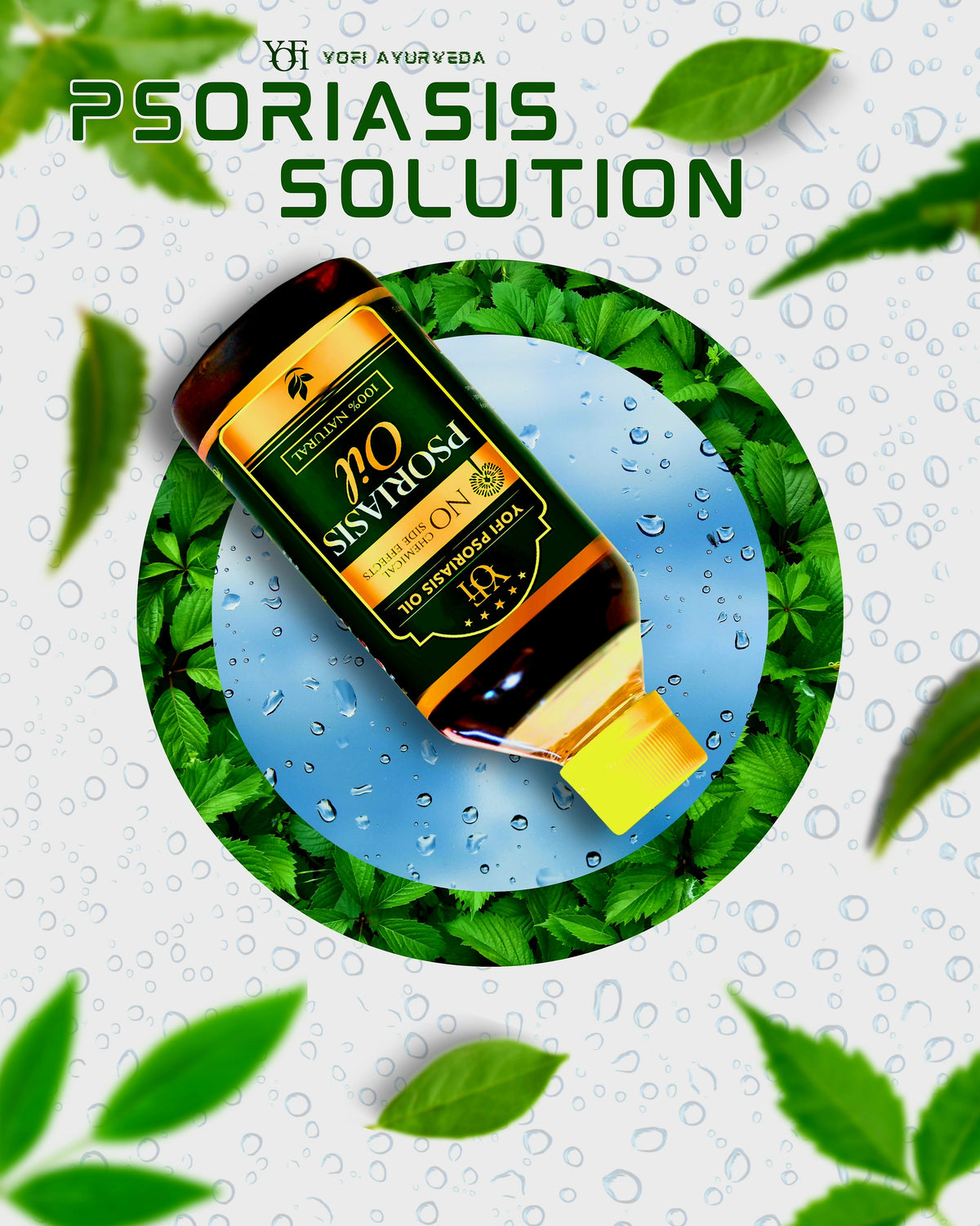 Yofi Psoriasis Skin Relief Clean Oil