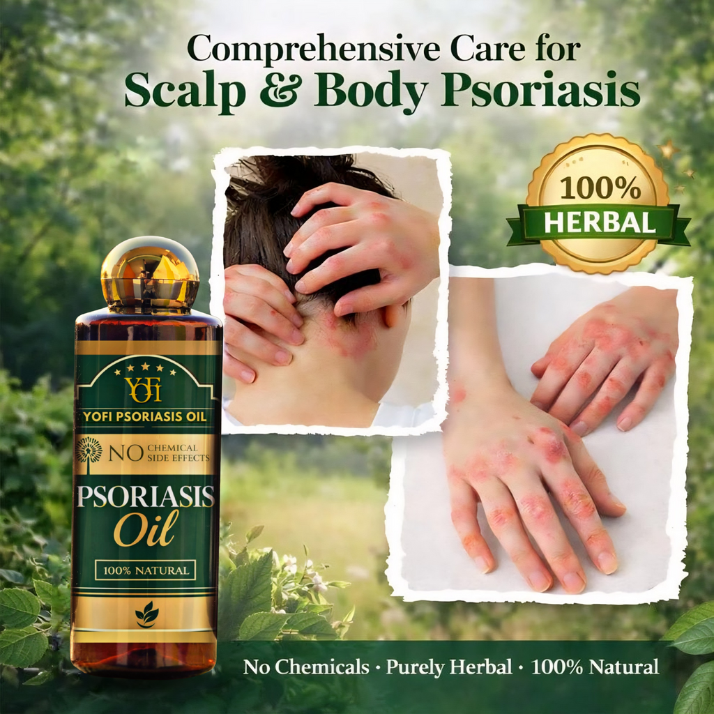 YOFI Psoriasis Relief Clean Oil – Soothing Natural Skin Therapy