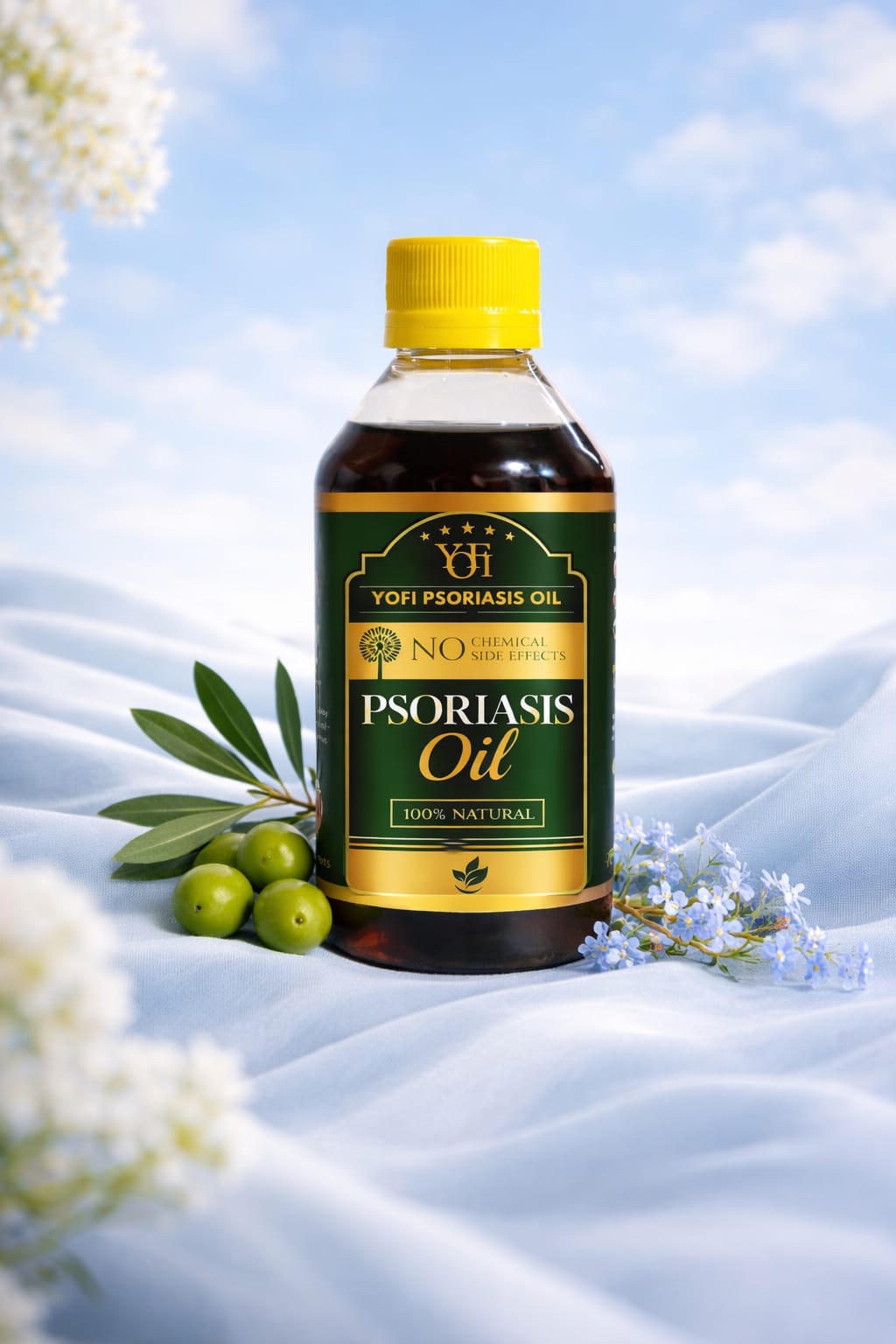 YOFI Psoriasis Relief Clean Oil – Soothing Natural Skin Therapy